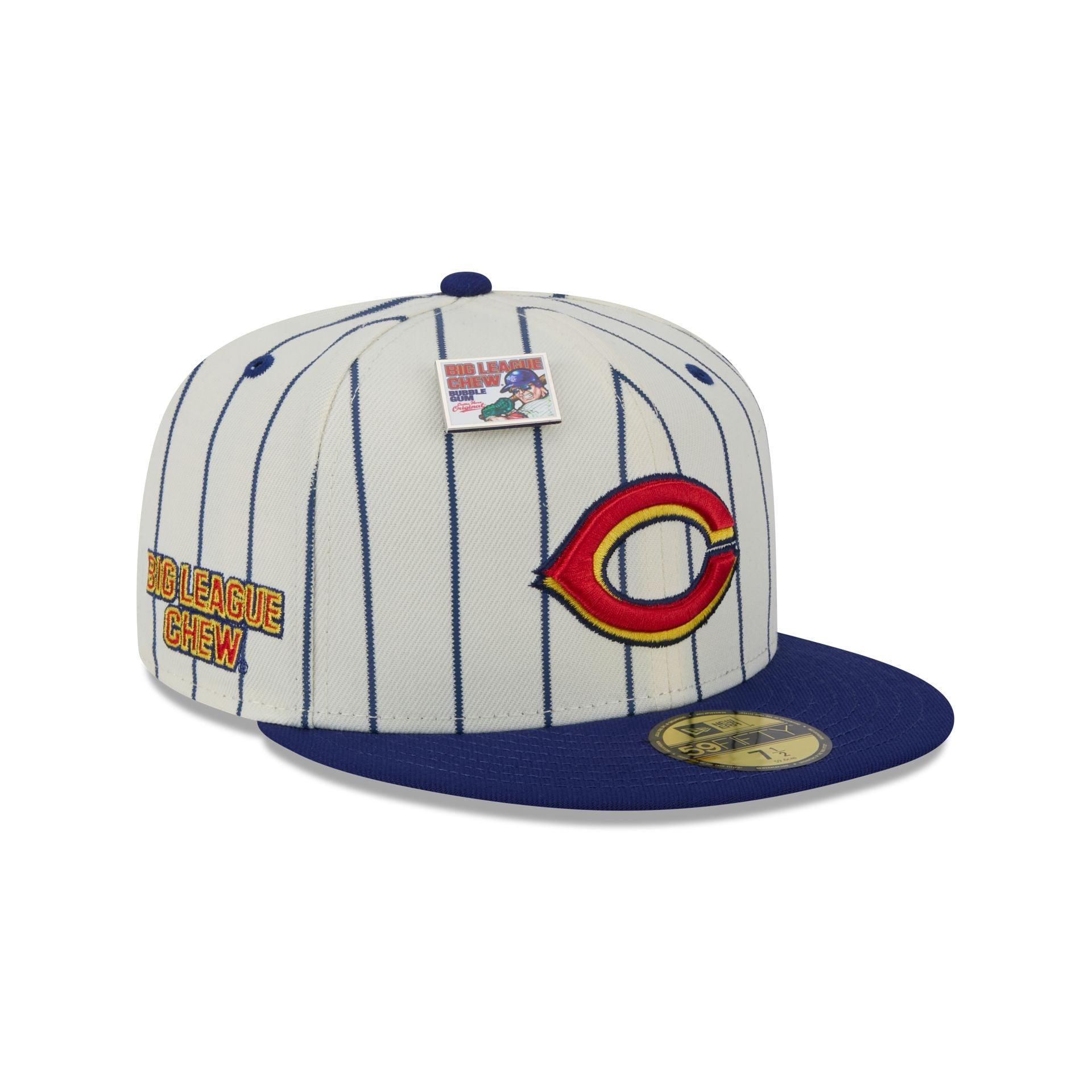 Big League Chew X Cincinnati Reds Pinstripe 59FIFTY Fitted Hat Male Product Image