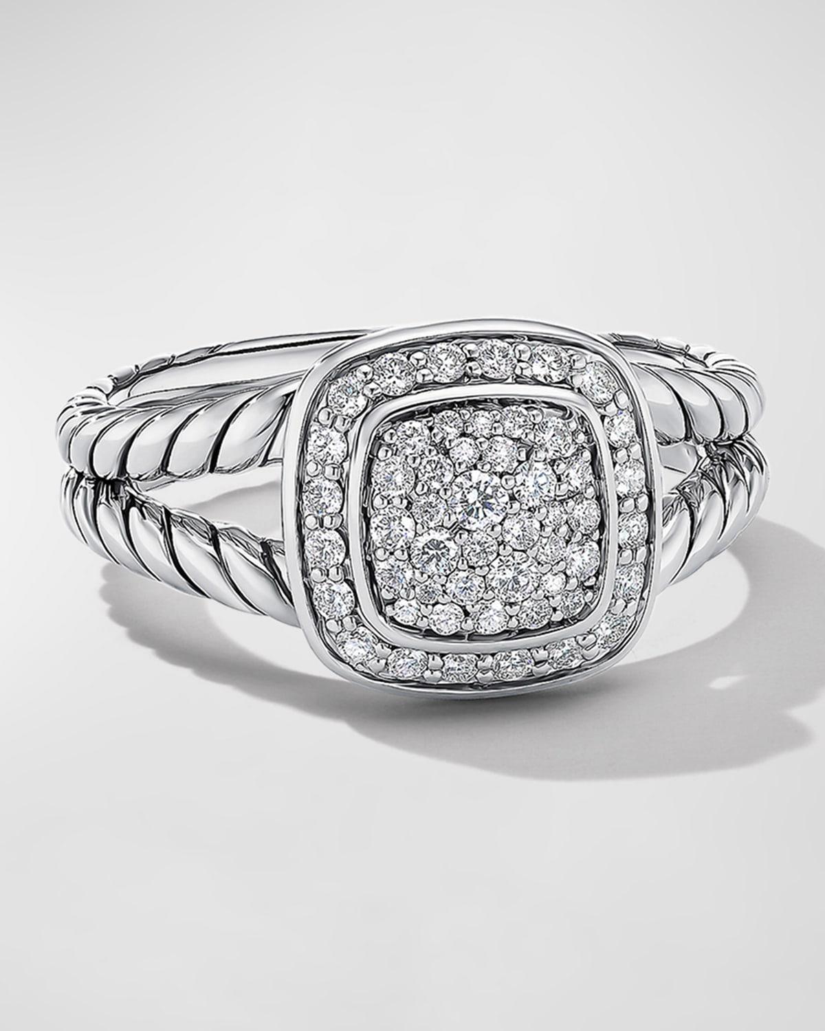 Womens Petite Albion Ring With Diamonds Product Image