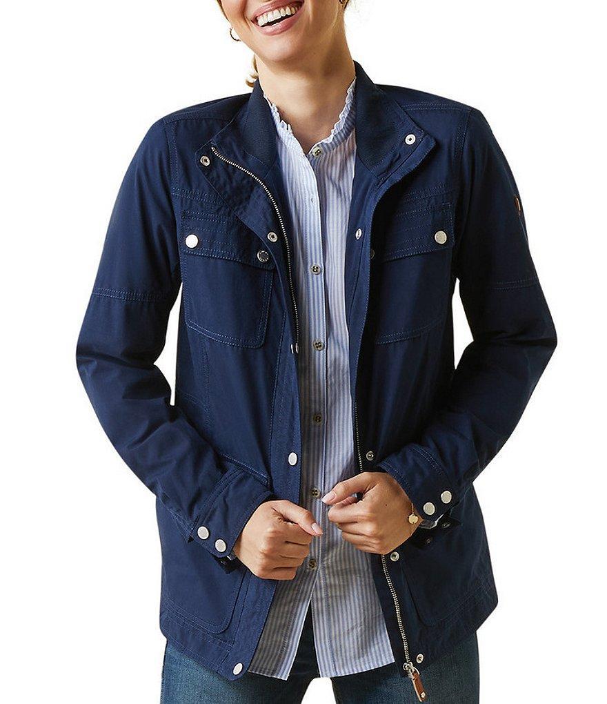 Ariat Calumet Water Resistant Snap Cuff Flap Pocket Field Jacket Product Image