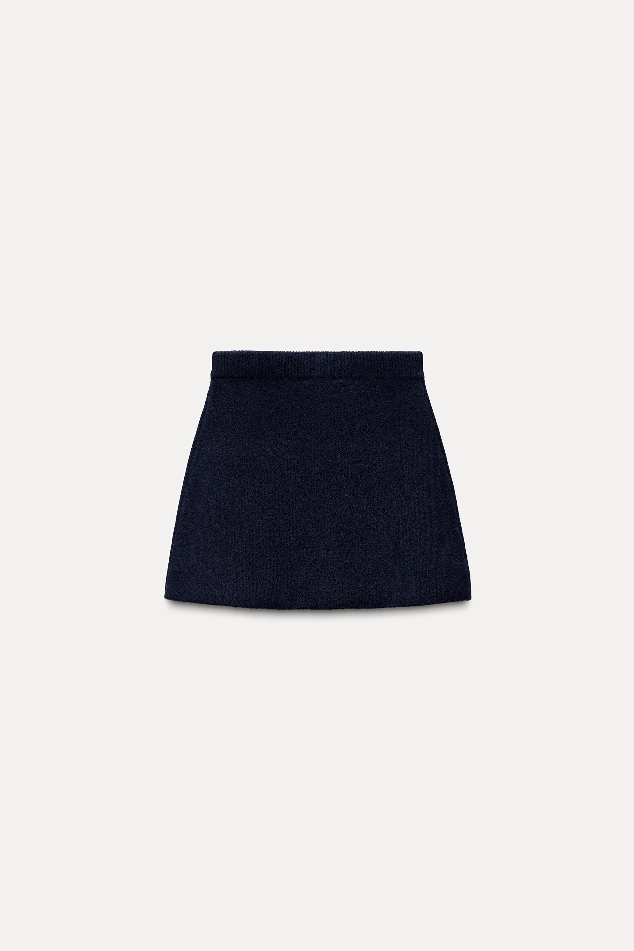 BASIC KNIT MINI SKIRT Product Image