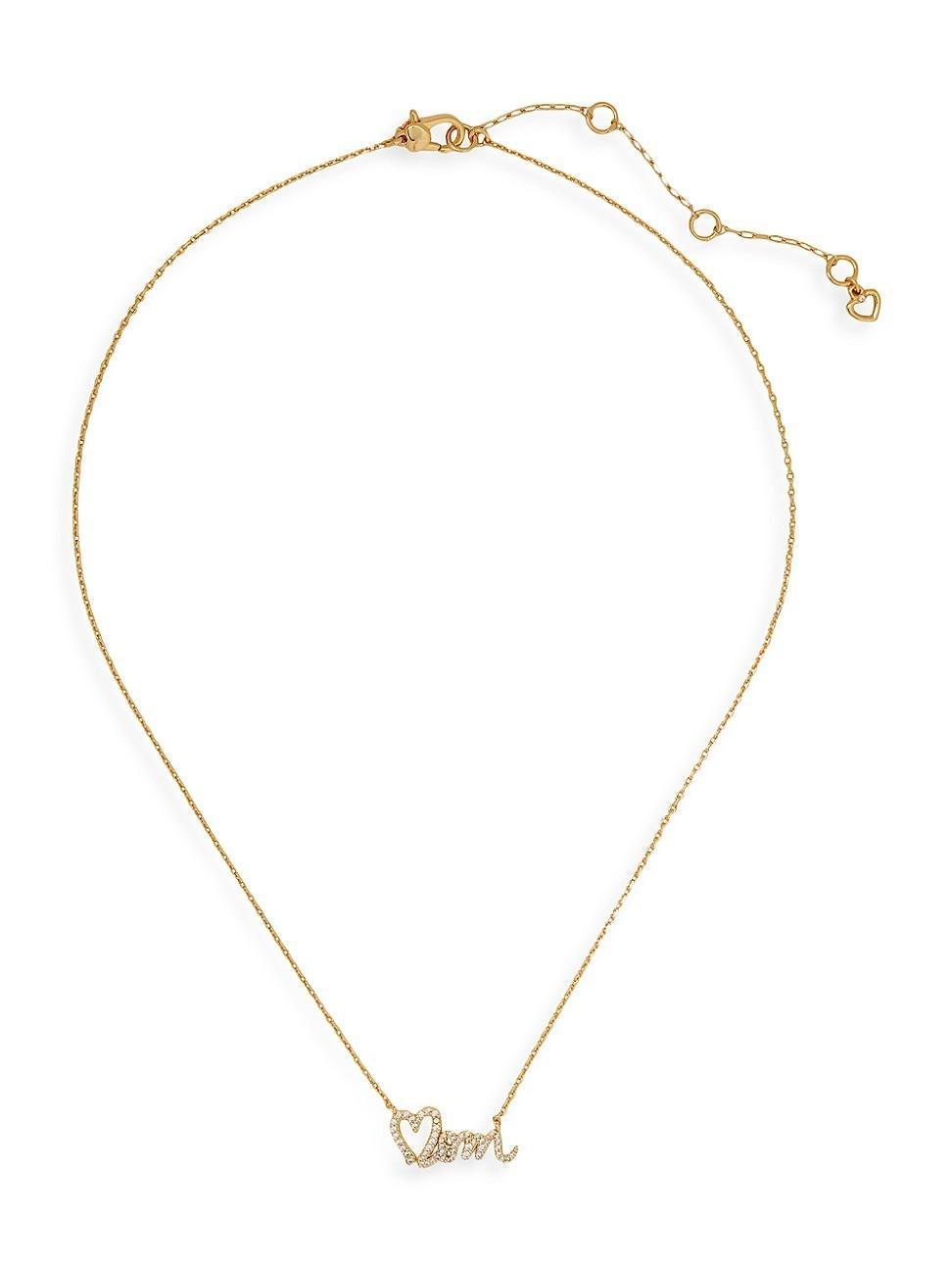 kate spade new york mom pav pendant necklace Product Image