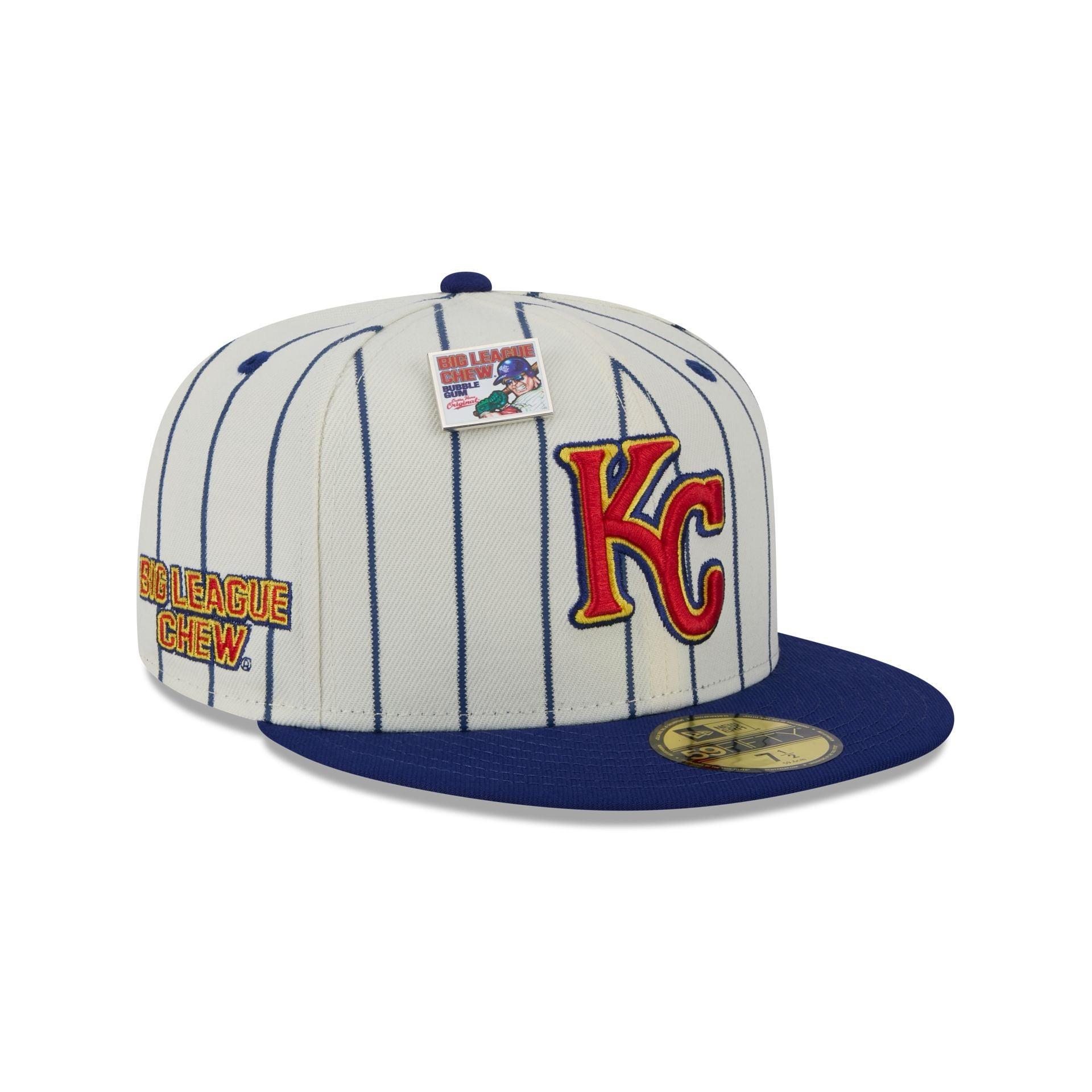 Big League Chew X Kansas City Royals Pinstripe 59FIFTY Fitted Hat Male Product Image