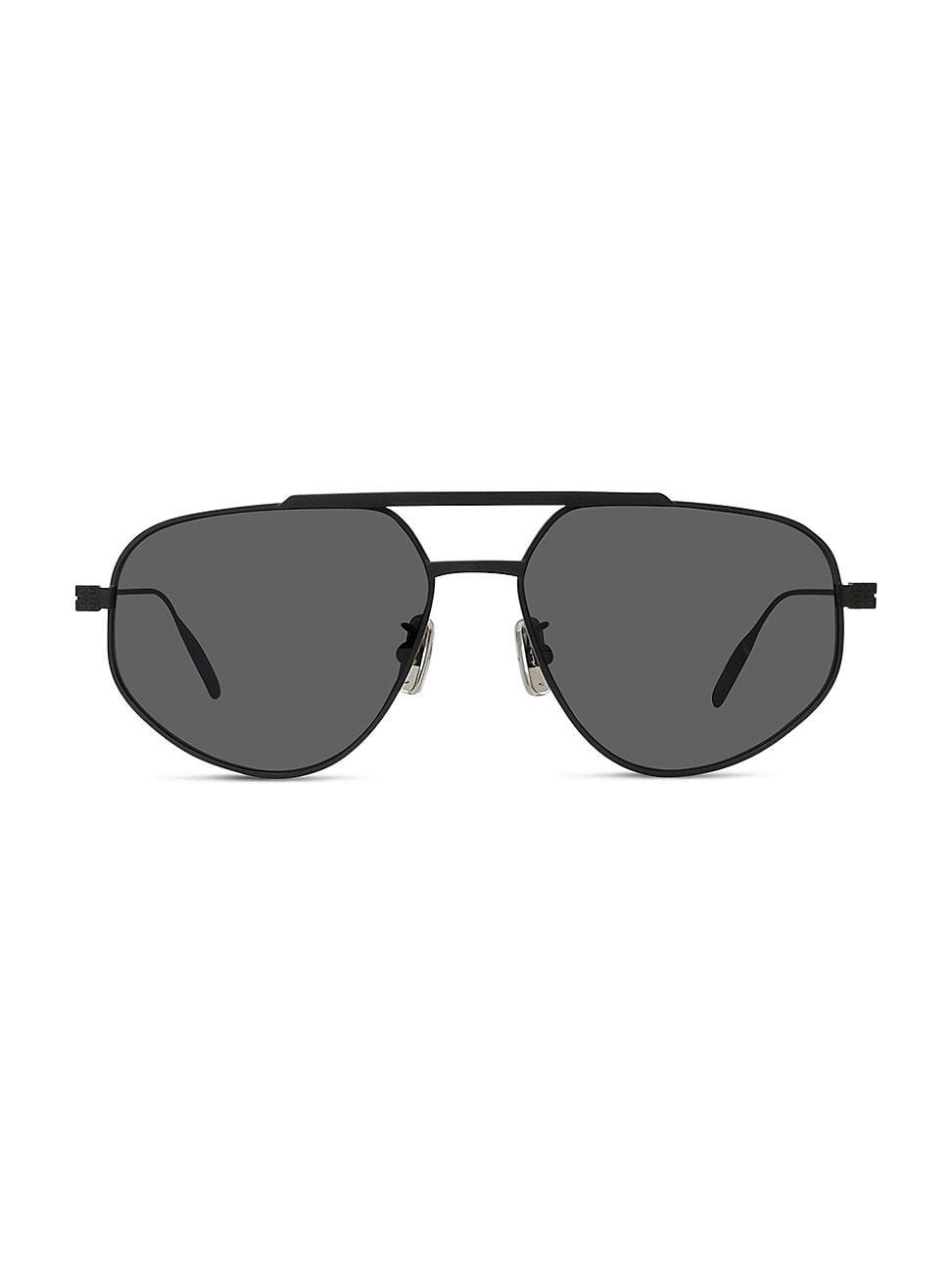 Givenchy GVSPEED 57mm Aviator Sunglasses Product Image