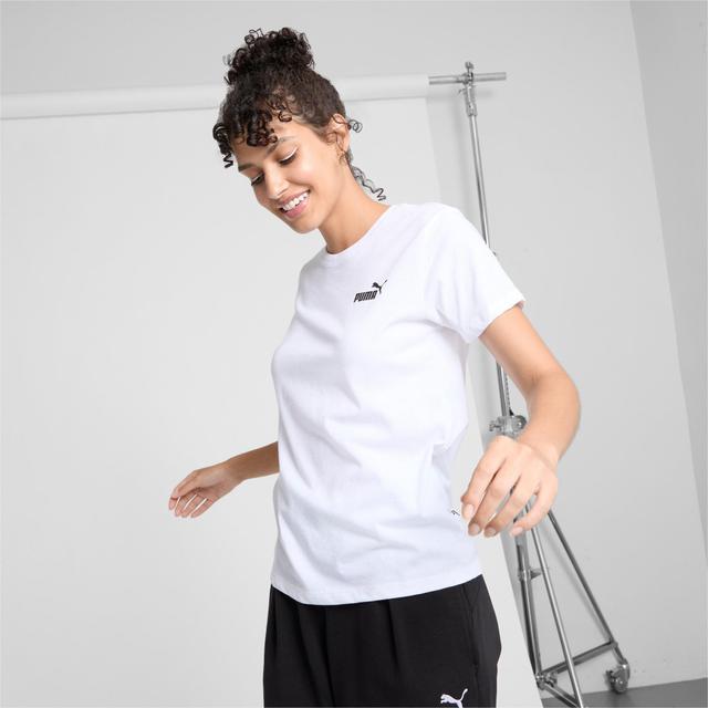 PUMA ESSENTIALS Small Logo Women's T-Shirt Product Image