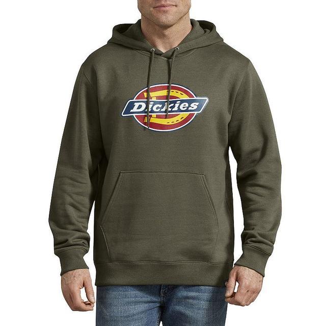 Mens Dickies Logo Fleece Hoodie Product Image