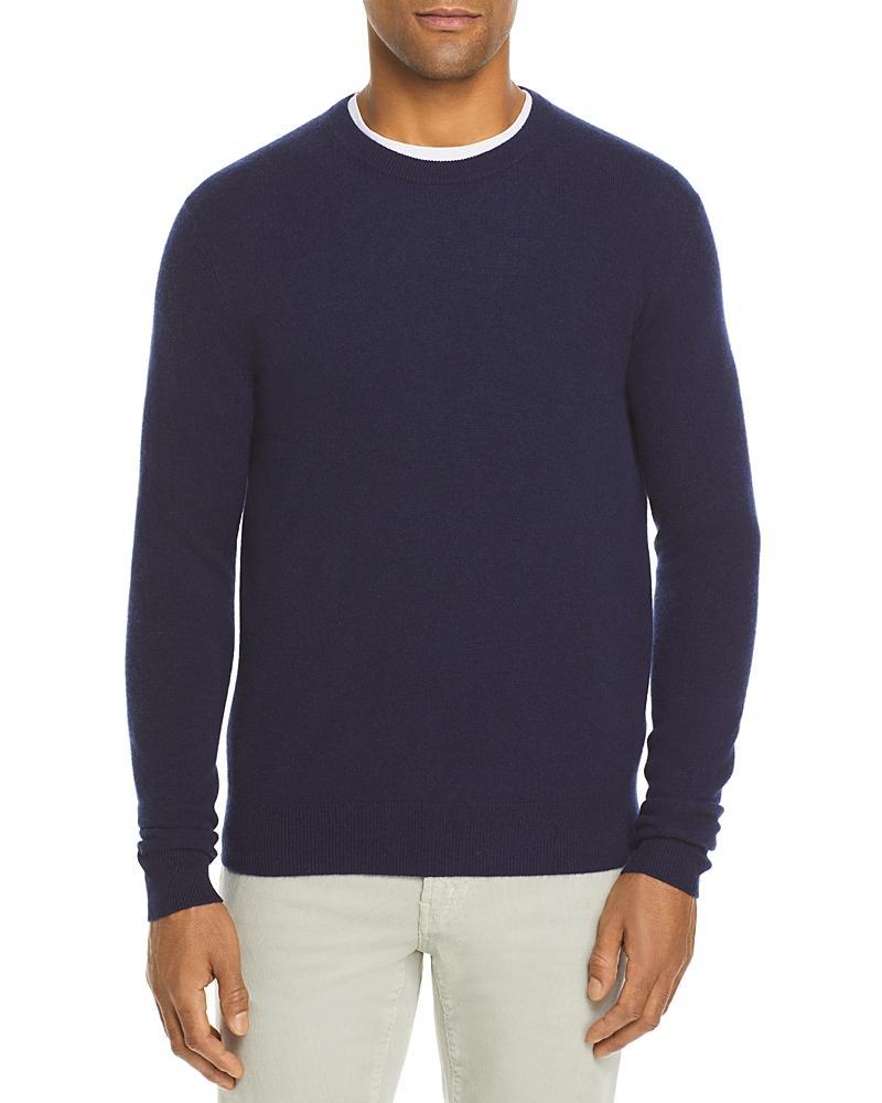 The Mens Store at Bloomingdales Coal Cashmere Crewneck Sweater - Exclusive Product Image