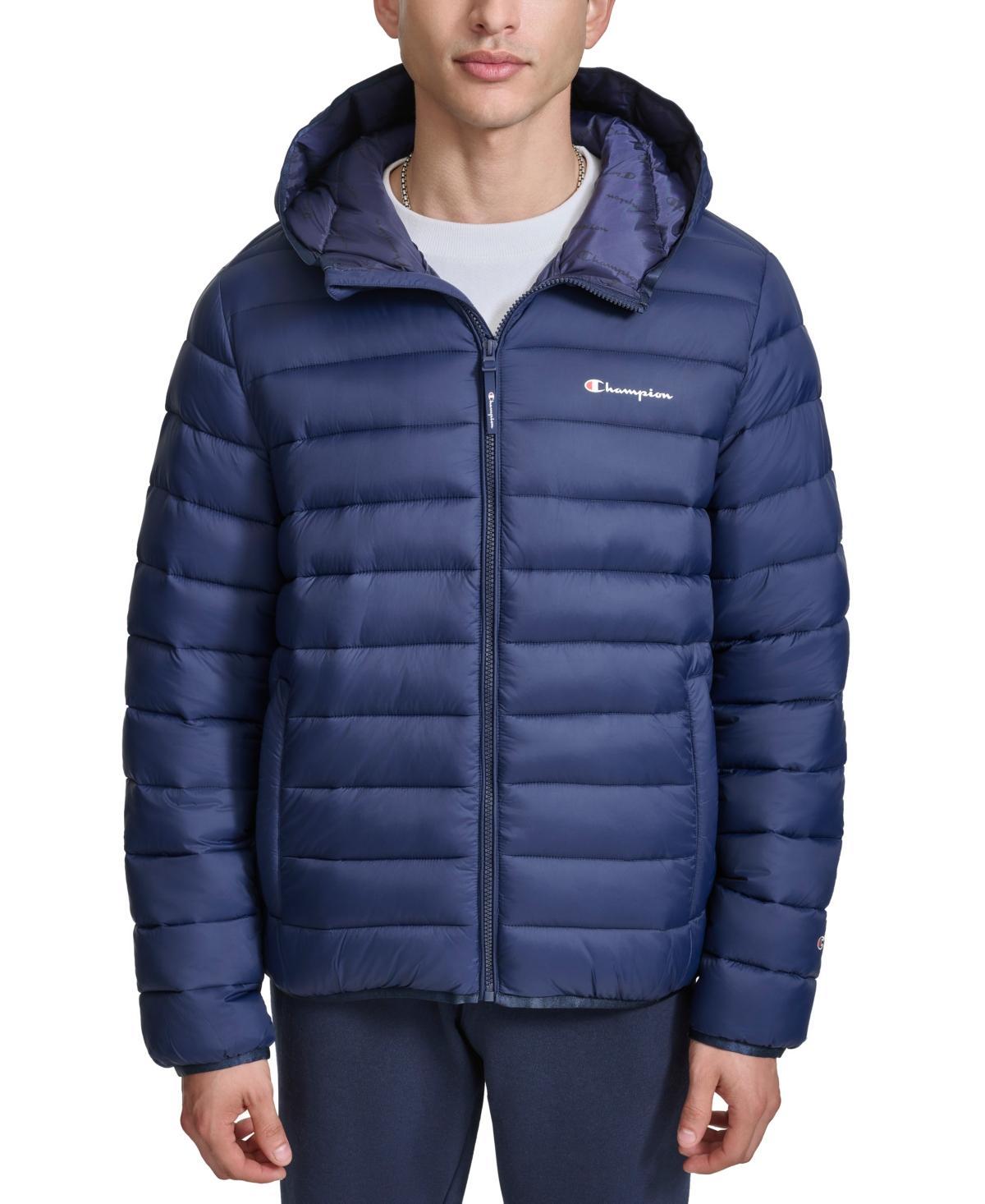 Champion Mens Performance Quilted Hooded Jacket Product Image