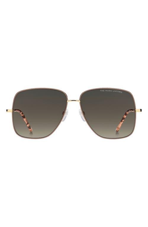 Marc Jacobs 59mm Gradient Square Sunglasses Product Image