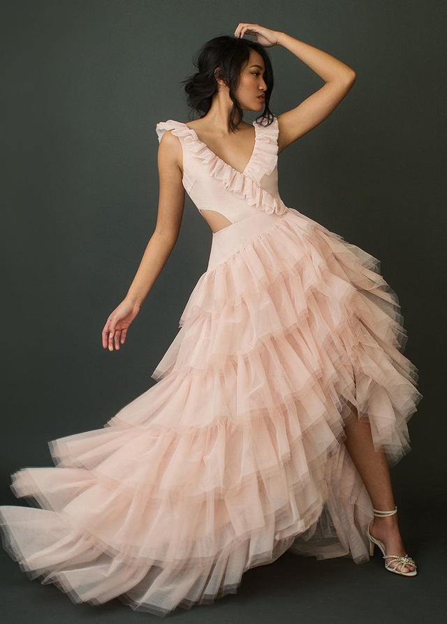 Adrienne Impact Dress in Blush Product Image