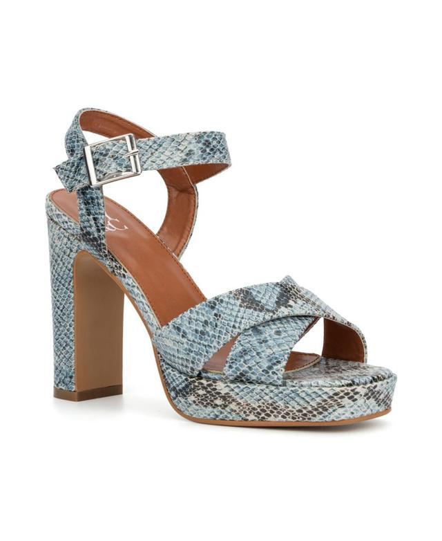 New York & Company Womens Adalia Platform Heel Sandal Product Image