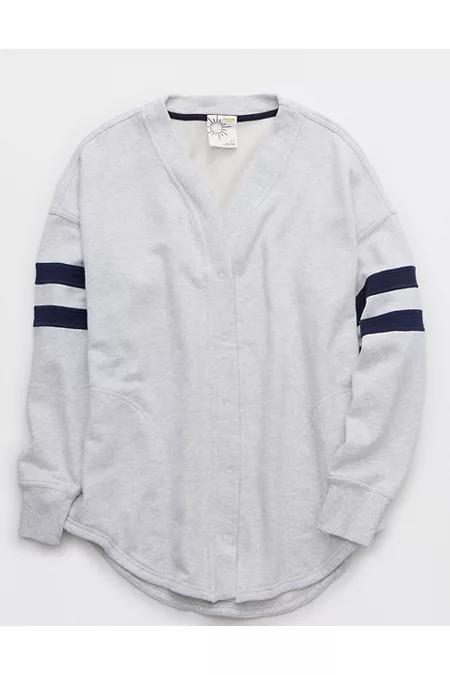 OFFLINE By Aerie Throw-back Long Sleeve Baseball Shirt Women's Product Image