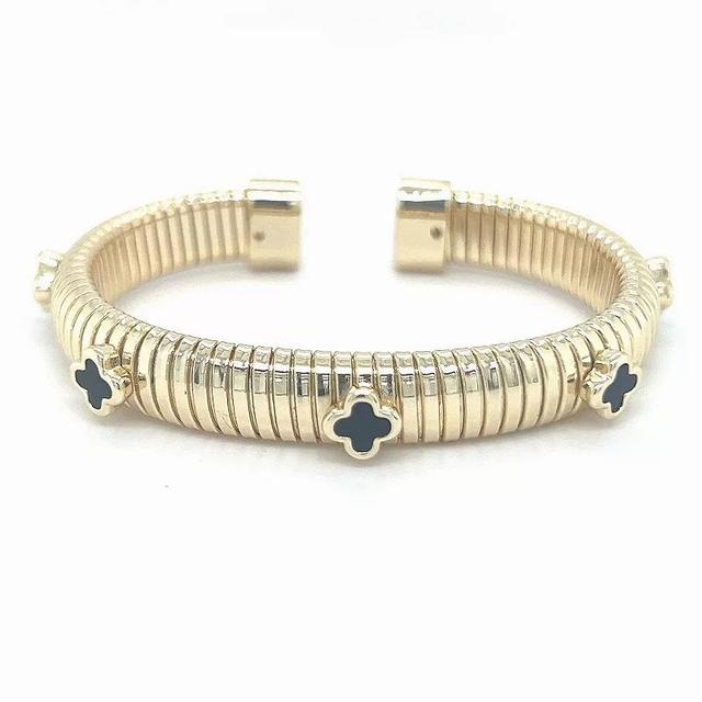 Juvell 18k Gold Plated Cuff Bracelet, Womens Gold Tone Product Image