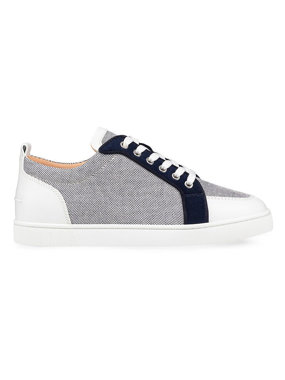 Christian Louboutin Rantulow Mixed Media Low Top Sneaker Product Image