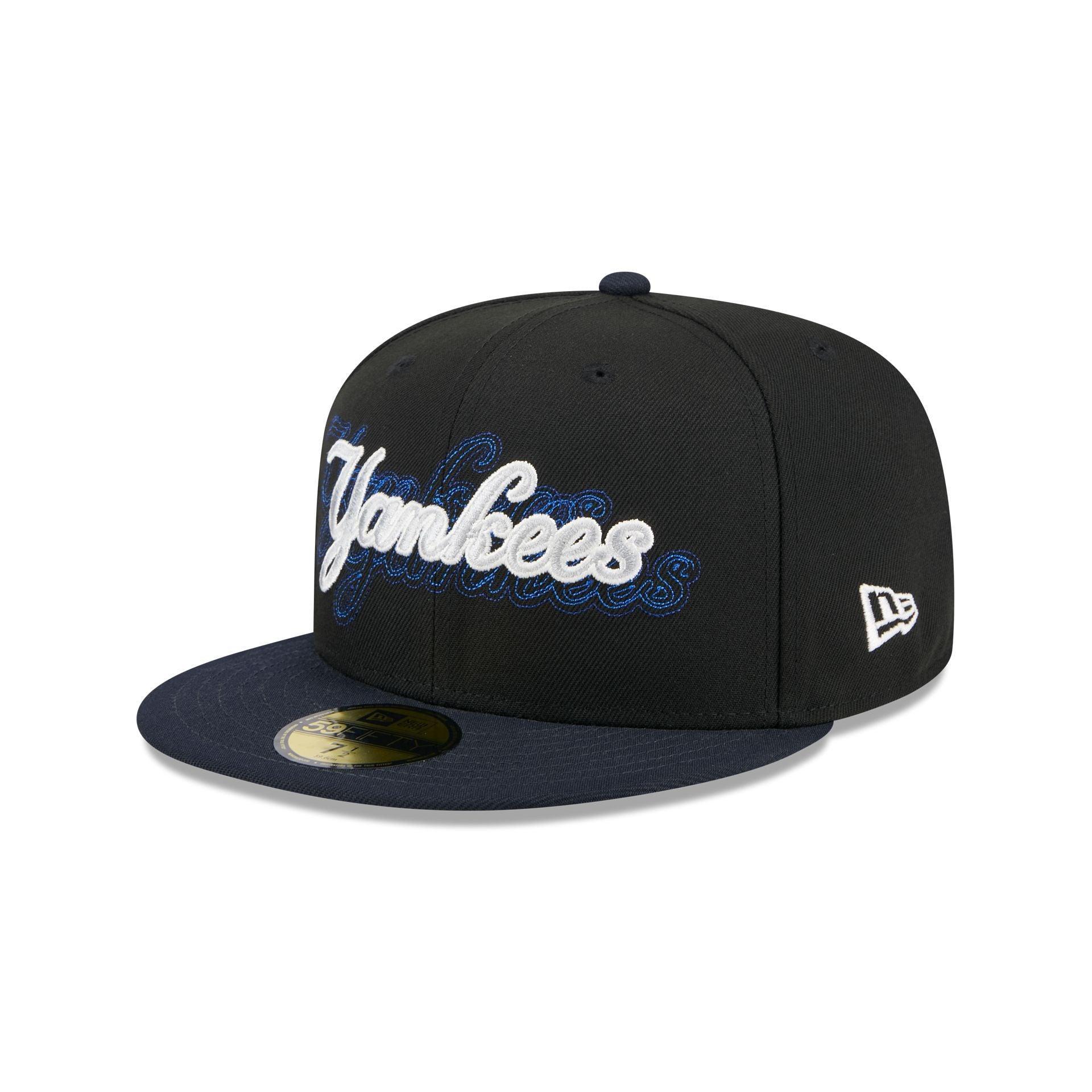 New York Yankees Shadow Stitch 59FIFTY Fitted Hat Male Product Image