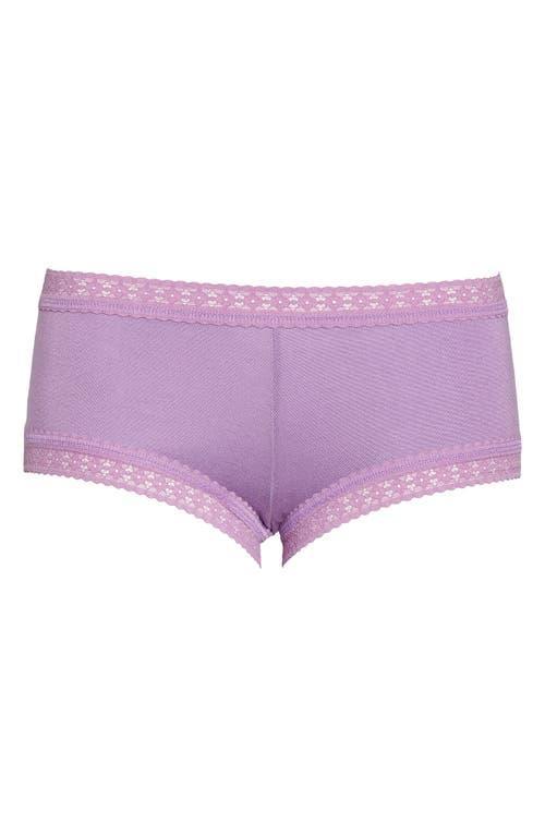 Hanky Panky Dream Lace Trim Modal Boyshorts Product Image