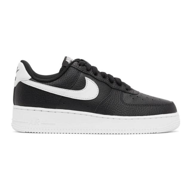 NIKE Black & White Air Force 1 '07 Sneakers In Black/white Product Image