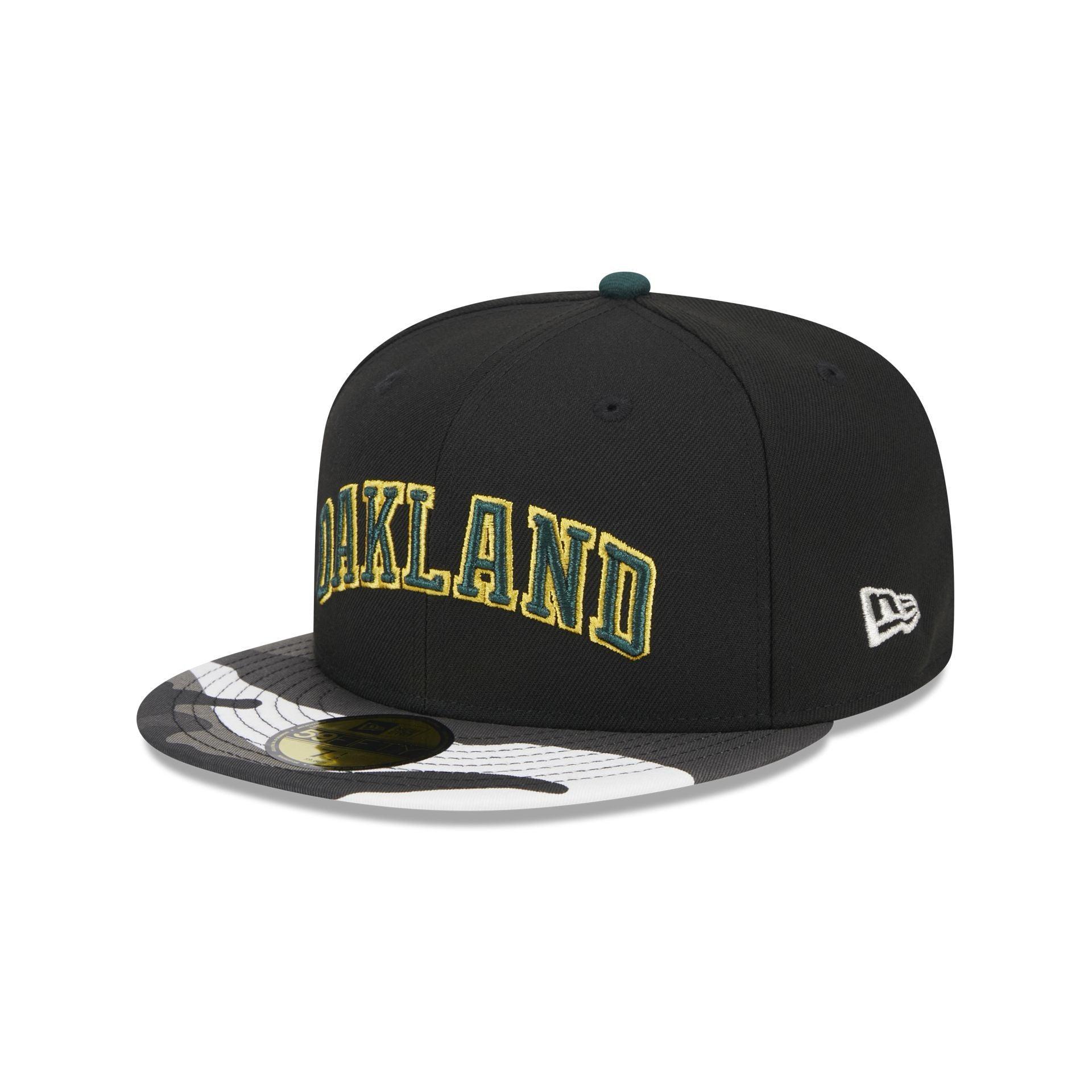 Oakland Athletics Metallic Camo 59FIFTY Fitted Hat Male Product Image