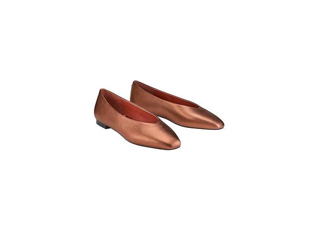 Birdies Crane Leather Flat (Copper) Women's Flat Shoes Product Image