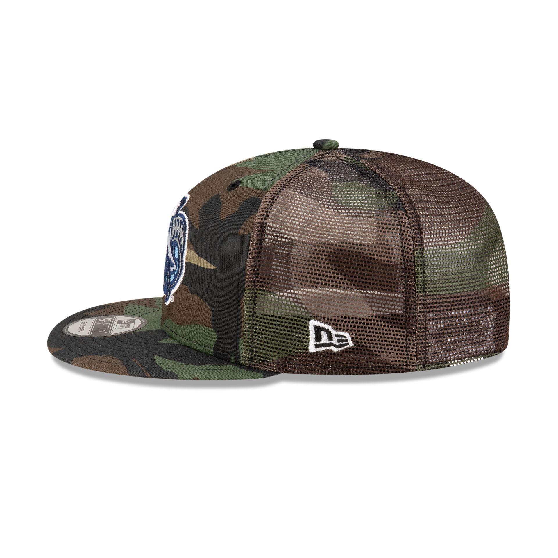 North Carolina Tar Heels Camo 9FIFTY Trucker Hat Male Product Image