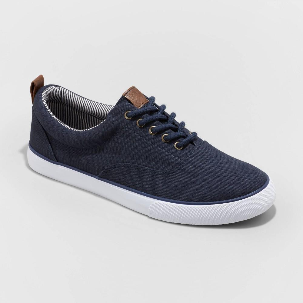 Mens Brady Sneakers - Goodfellow & Co Navy 13 Product Image