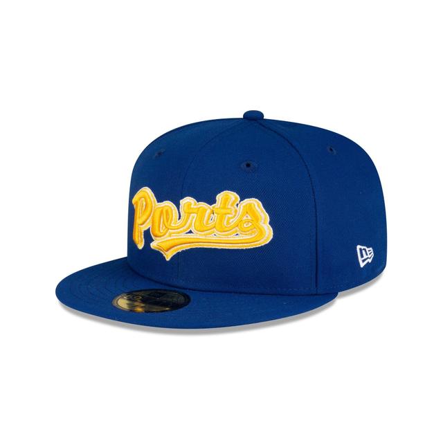 Stockton Ports Royal Blue 59FIFTY Fitted Hat Male Product Image