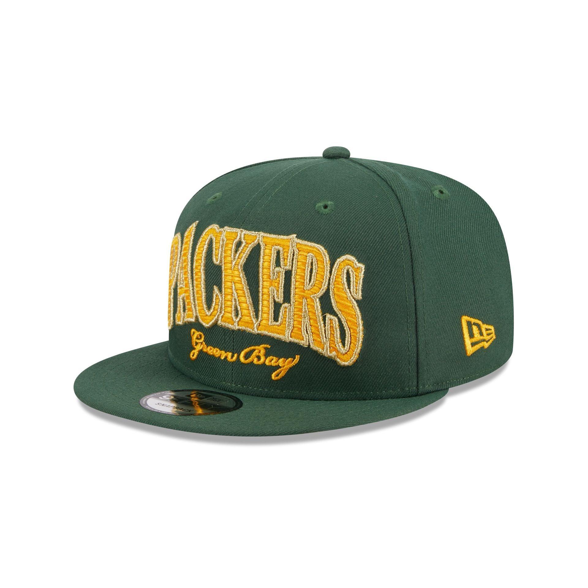 Green Bay Packers Throwback 9FIFTY Snapback Hat Male Product Image