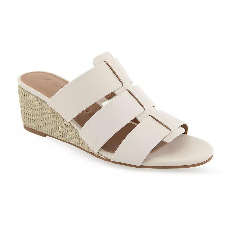 Aerosoles Womens Wilma Slip-On Wedge Sandals Product Image