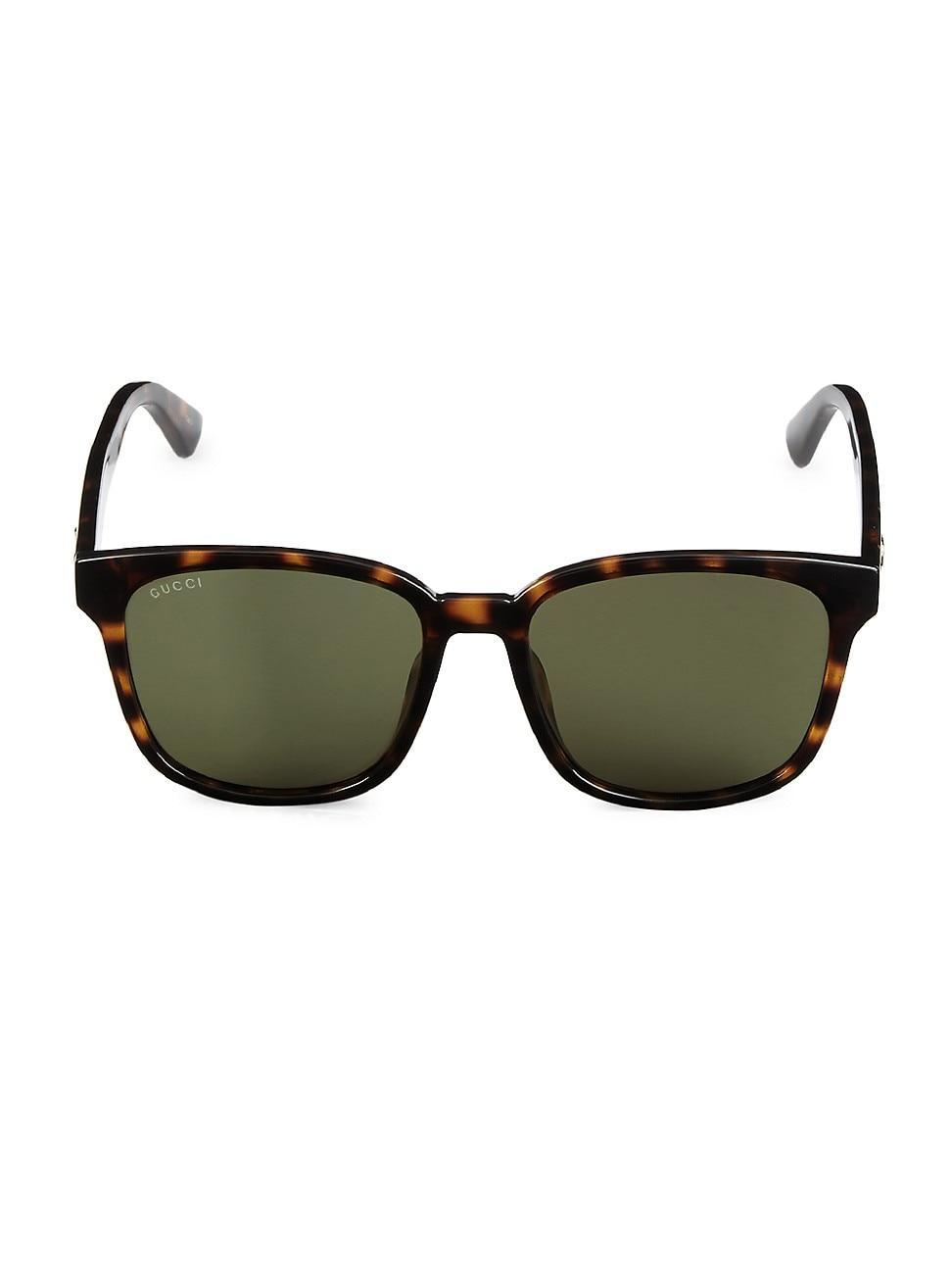 Mens 56MM Injection Square Sunglasses Product Image