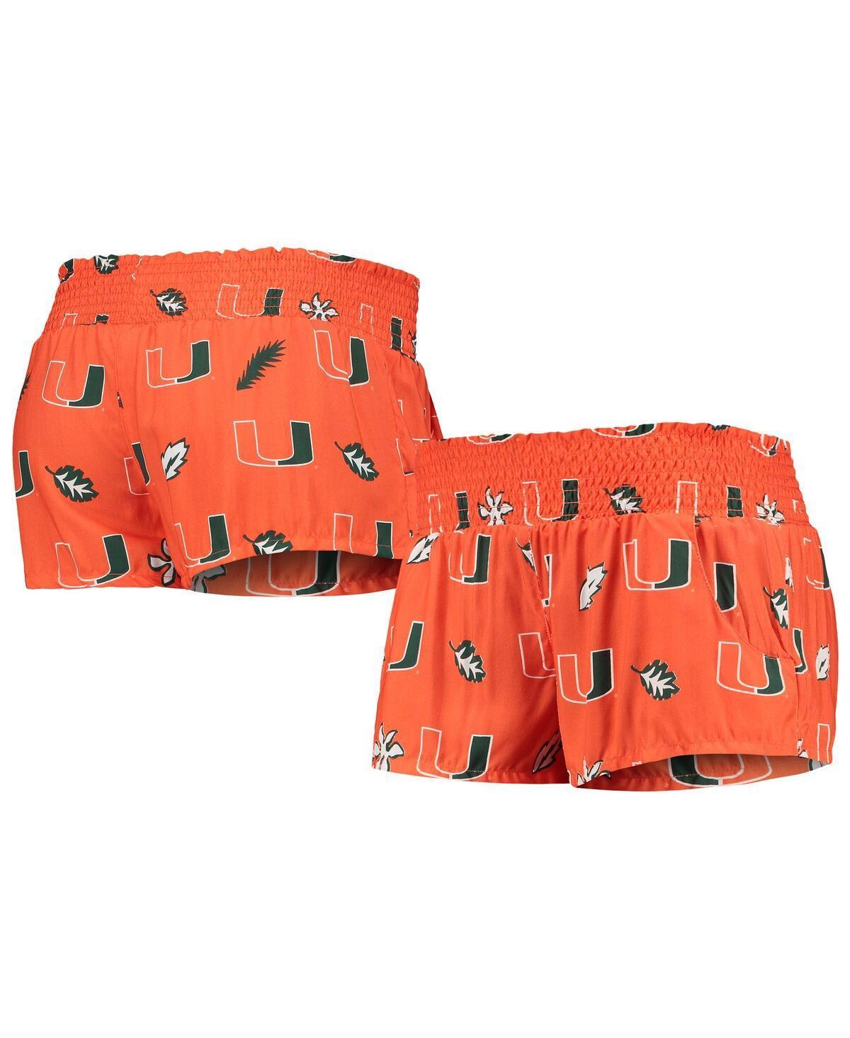 Womens Wes & Willy Miami Hurricanes Beach Shorts Product Image