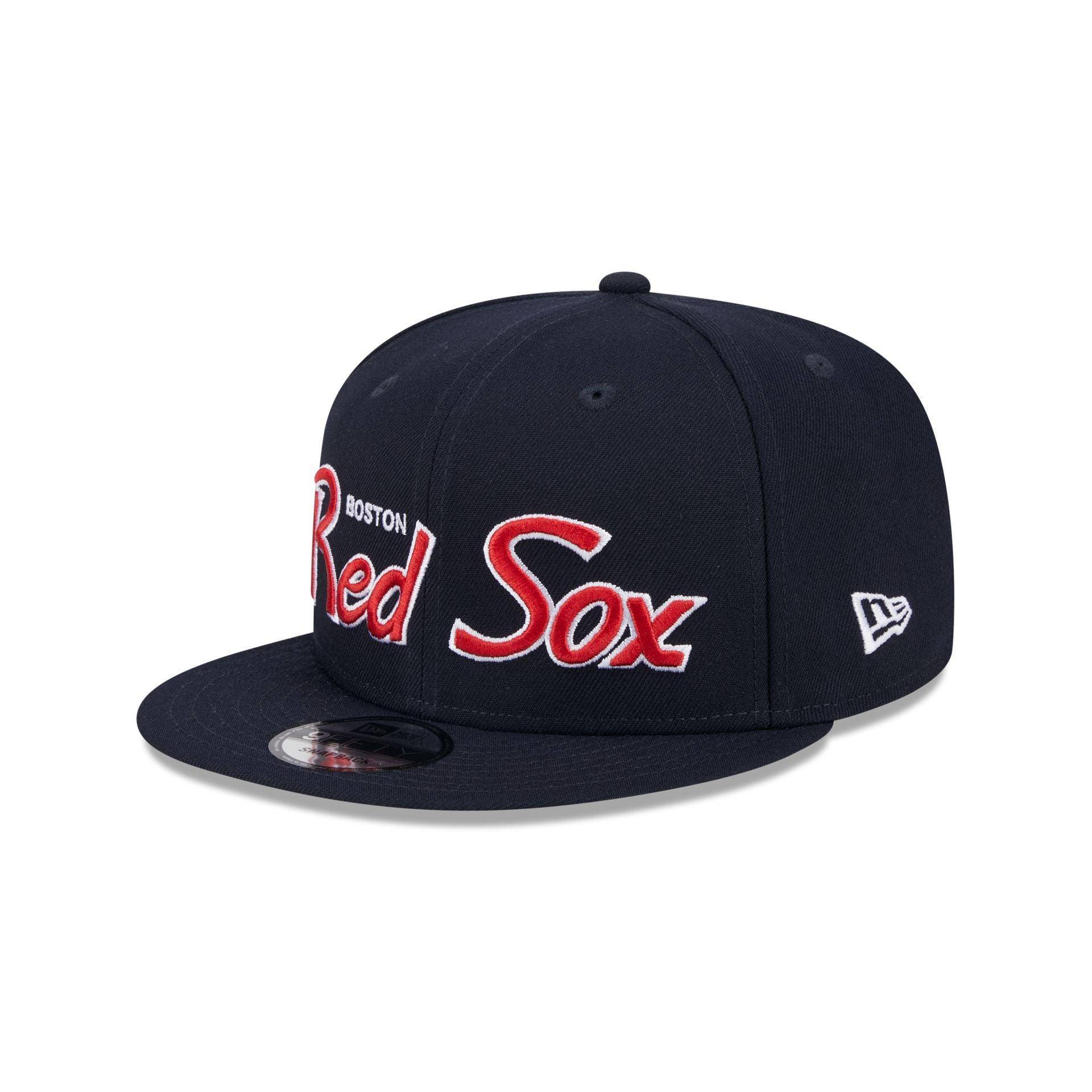 Boston Red Sox Wordmark 9FIFTY Snapback Hat Male Product Image