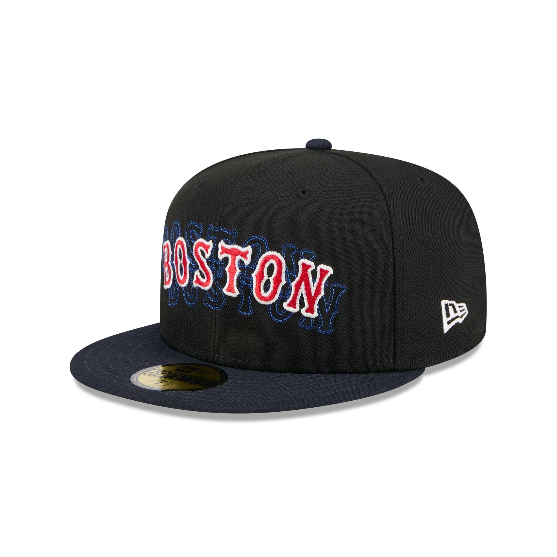 Boston Red Sox Shadow Stitch 59FIFTY Fitted Hat Male Product Image