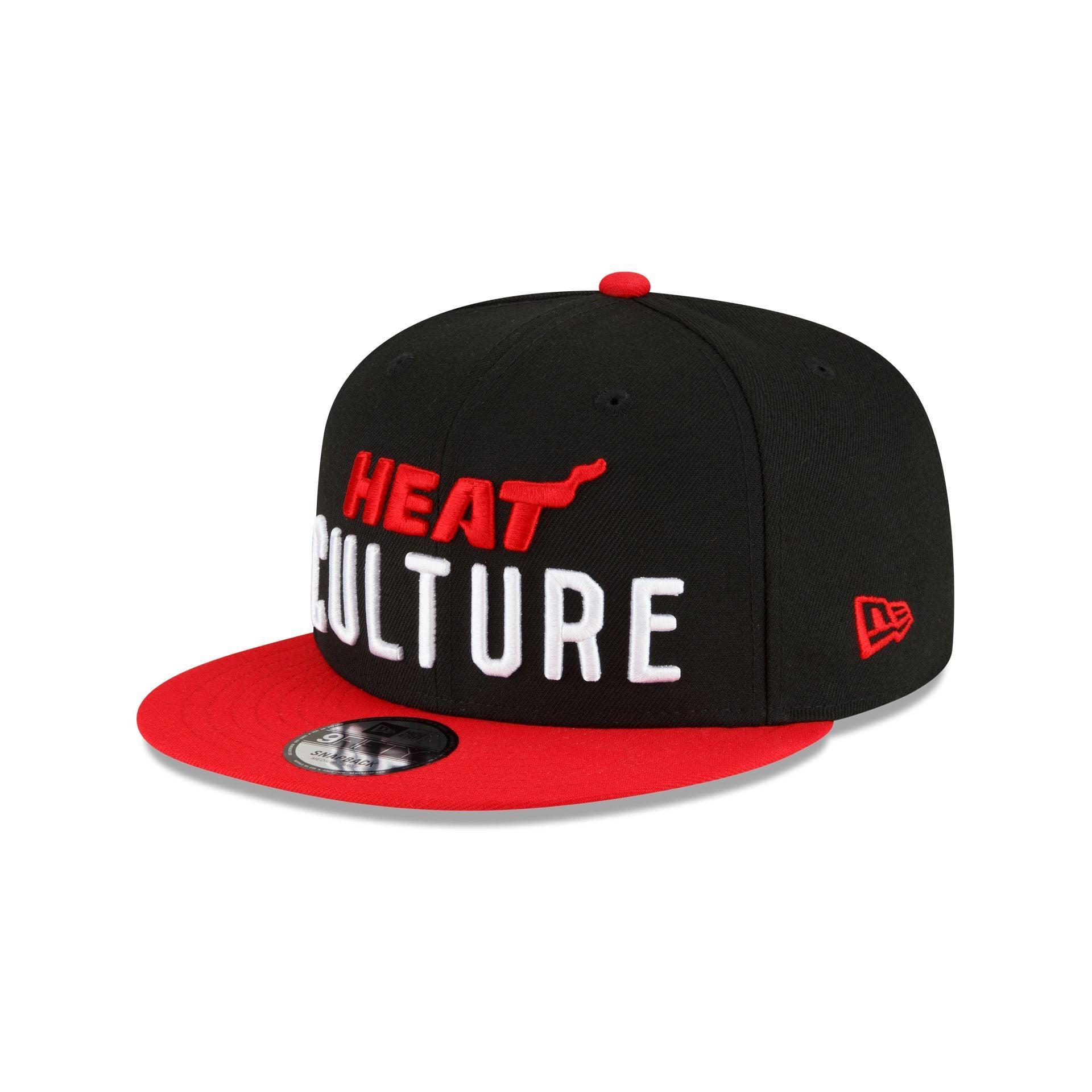 Miami Heat 2023 City Edition 9FIFTY Snapback Hat Male Product Image