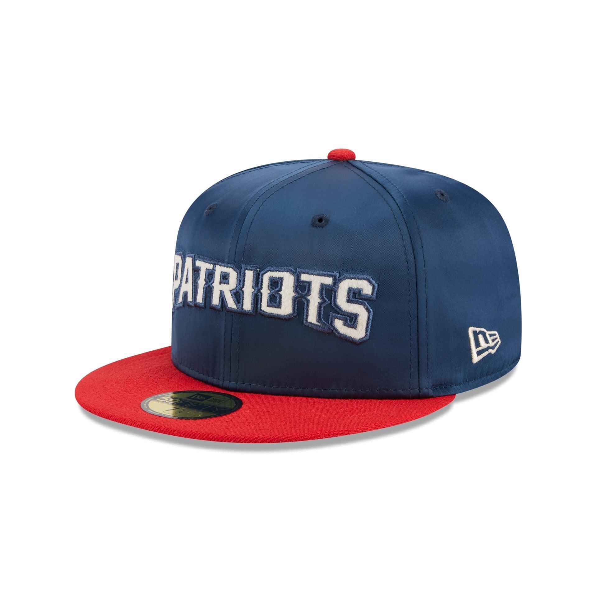 New England Patriots Satin 59FIFTY Fitted Hat Male Product Image