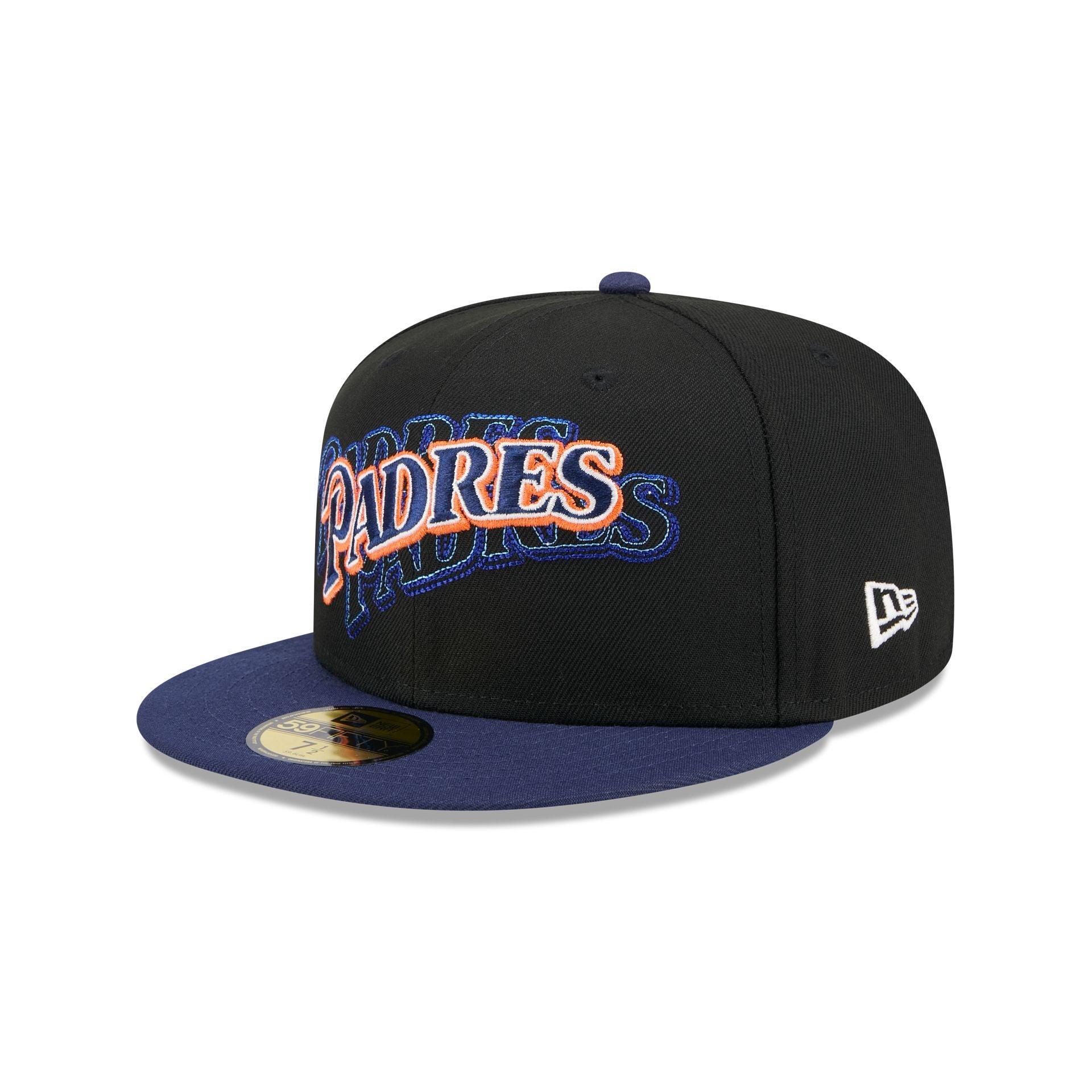 San Diego Padres Shadow Stitch 59FIFTY Fitted Hat Male Product Image