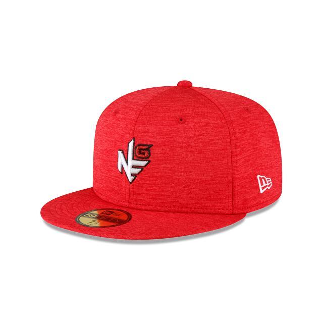 New Era Golf Red 59FIFTY Fitted Hat Male Product Image