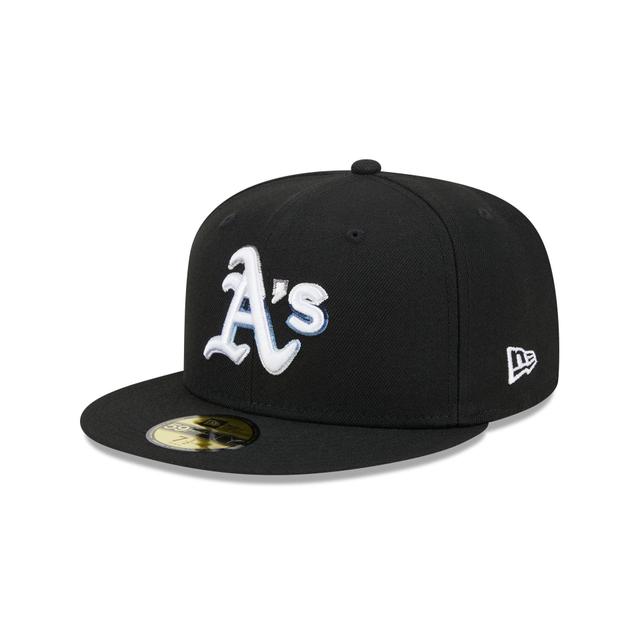 Oakland Athletics Raceway 59FIFTY Fitted Hat Male Product Image