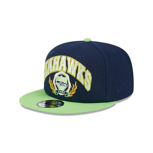 Seattle Seahawks Team Establish 9FIFTY Snapback Hat Male Product Image