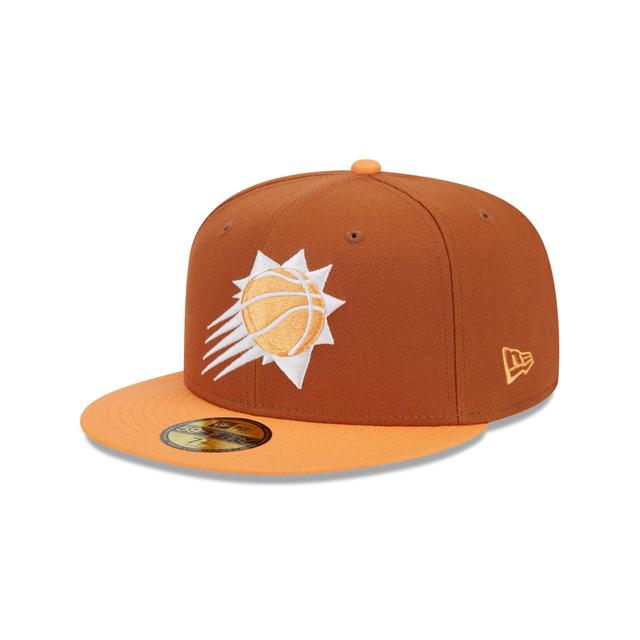 Phoenix Suns Color Pack Earthy Brown 59FIFTY Fitted Hat Male Product Image