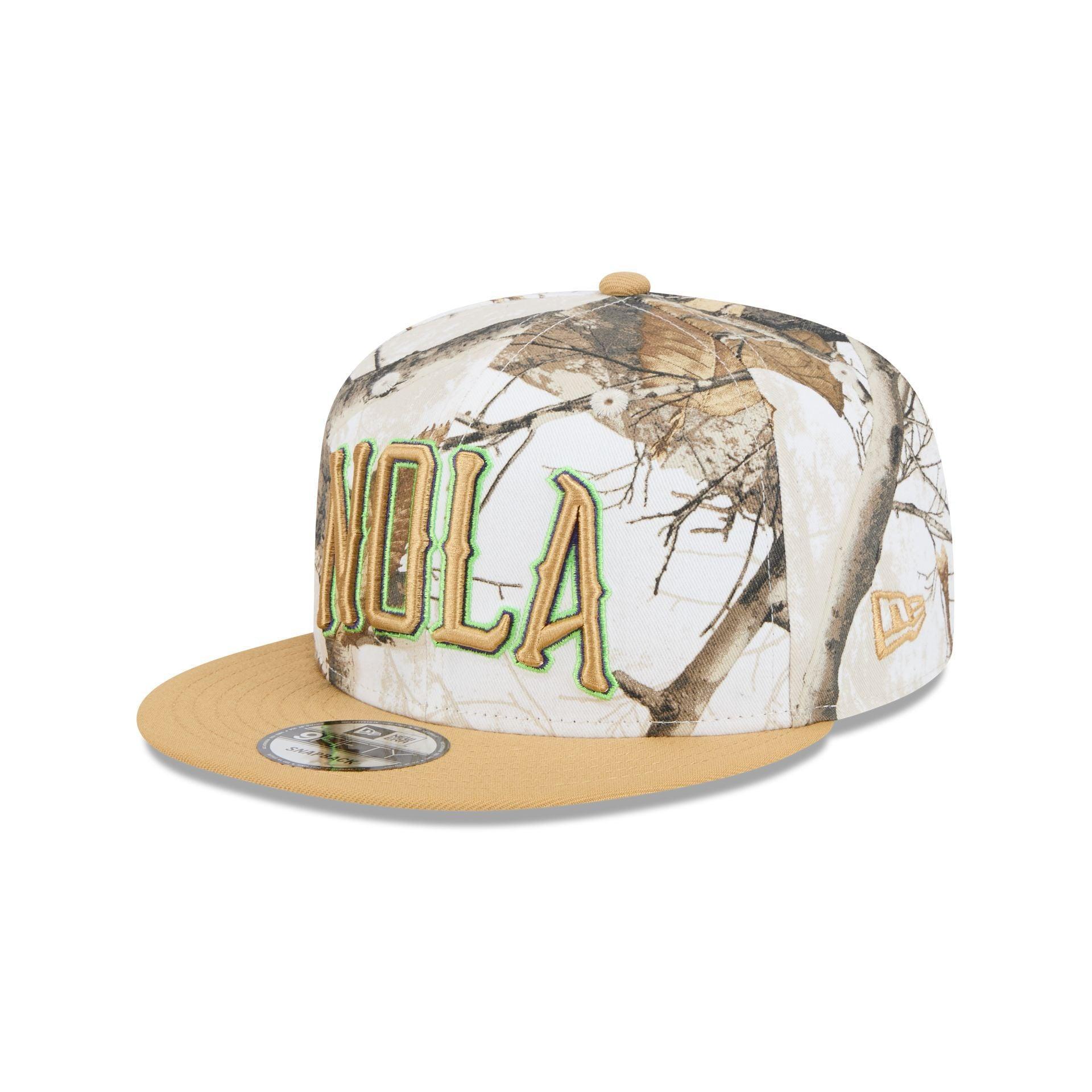 New Orleans Pelicans 2024 Country x City Realtree 9FIFTY Snapback Hat Male Product Image