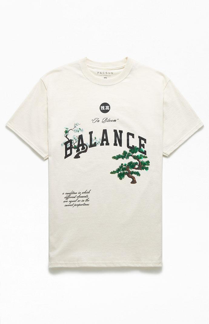 PacSun Mens Balance T-Shirt - Ivoryarge Product Image