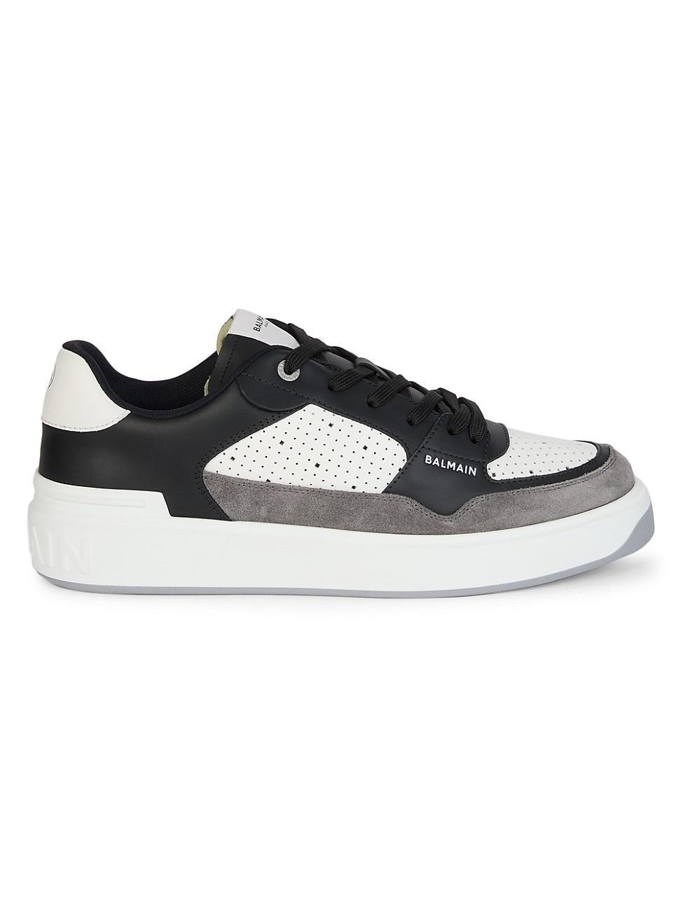 Mens B Court Leather Low-Top Sneakers Product Image