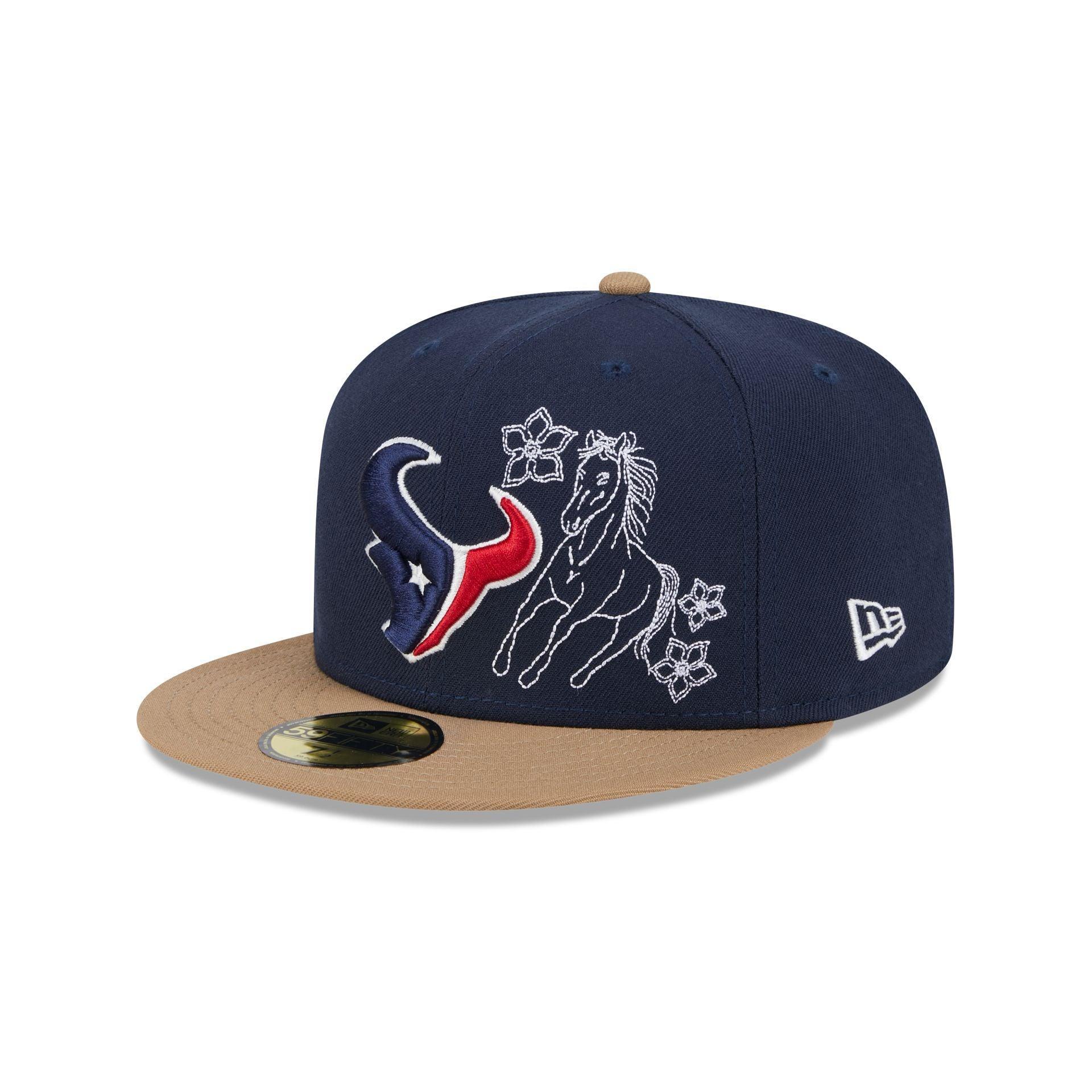 Houston Texans Western Khaki 59FIFTY Fitted Hat Male Product Image