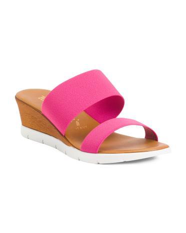 Samba Dual Band Wedge Sandals for Women product image