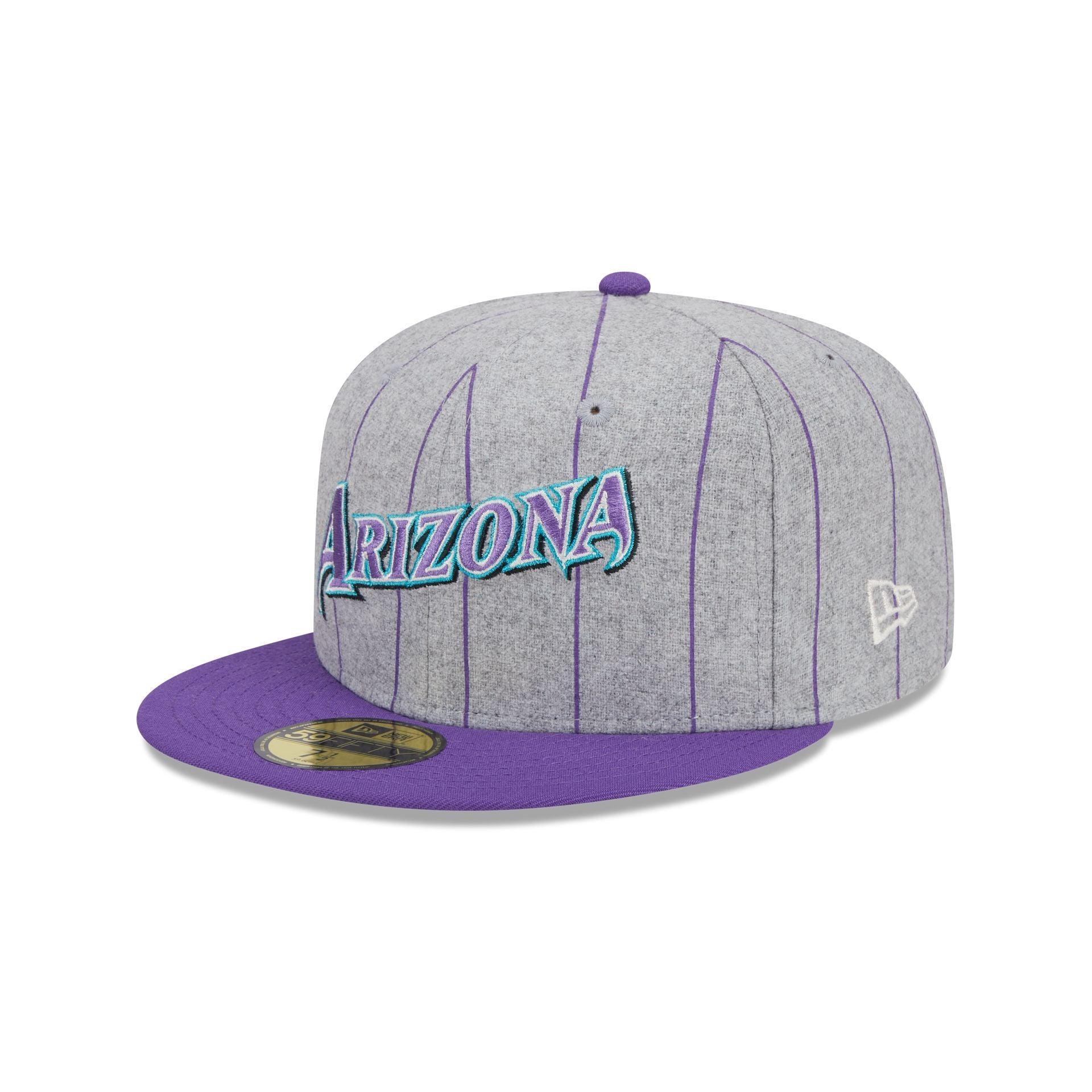 Arizona Diamondbacks Heather Pinstripe 59FIFTY Fitted Hat Male Product Image