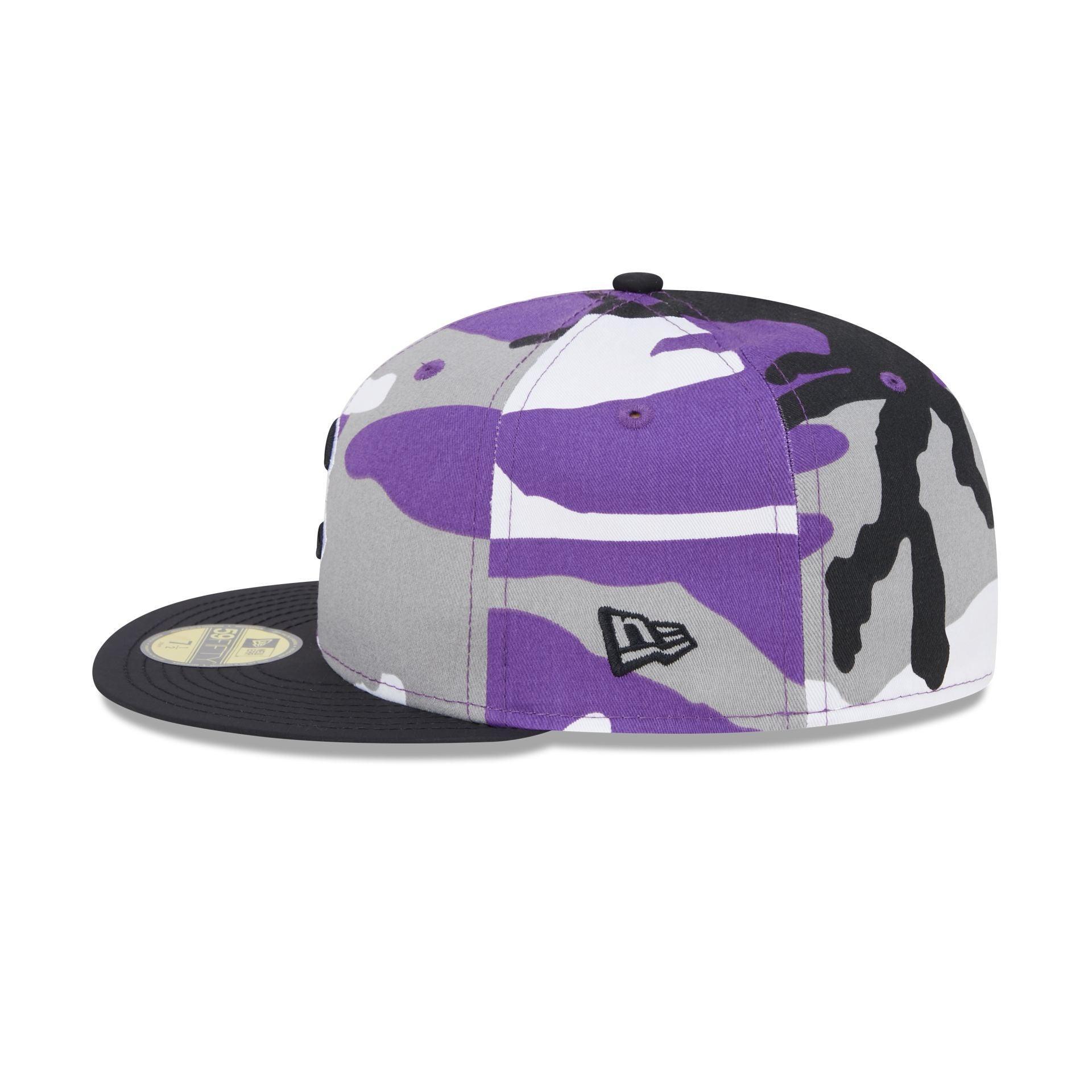 Just Caps Color Camo Chicago Cubs 59FIFTY Fitted Hat Male Product Image