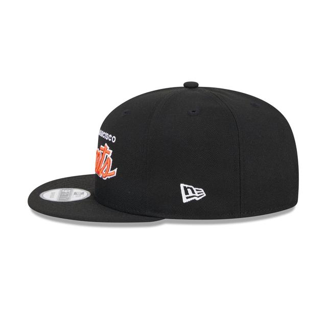 San Francisco Giants Wordmark 9FIFTY Snapback Hat Male Product Image