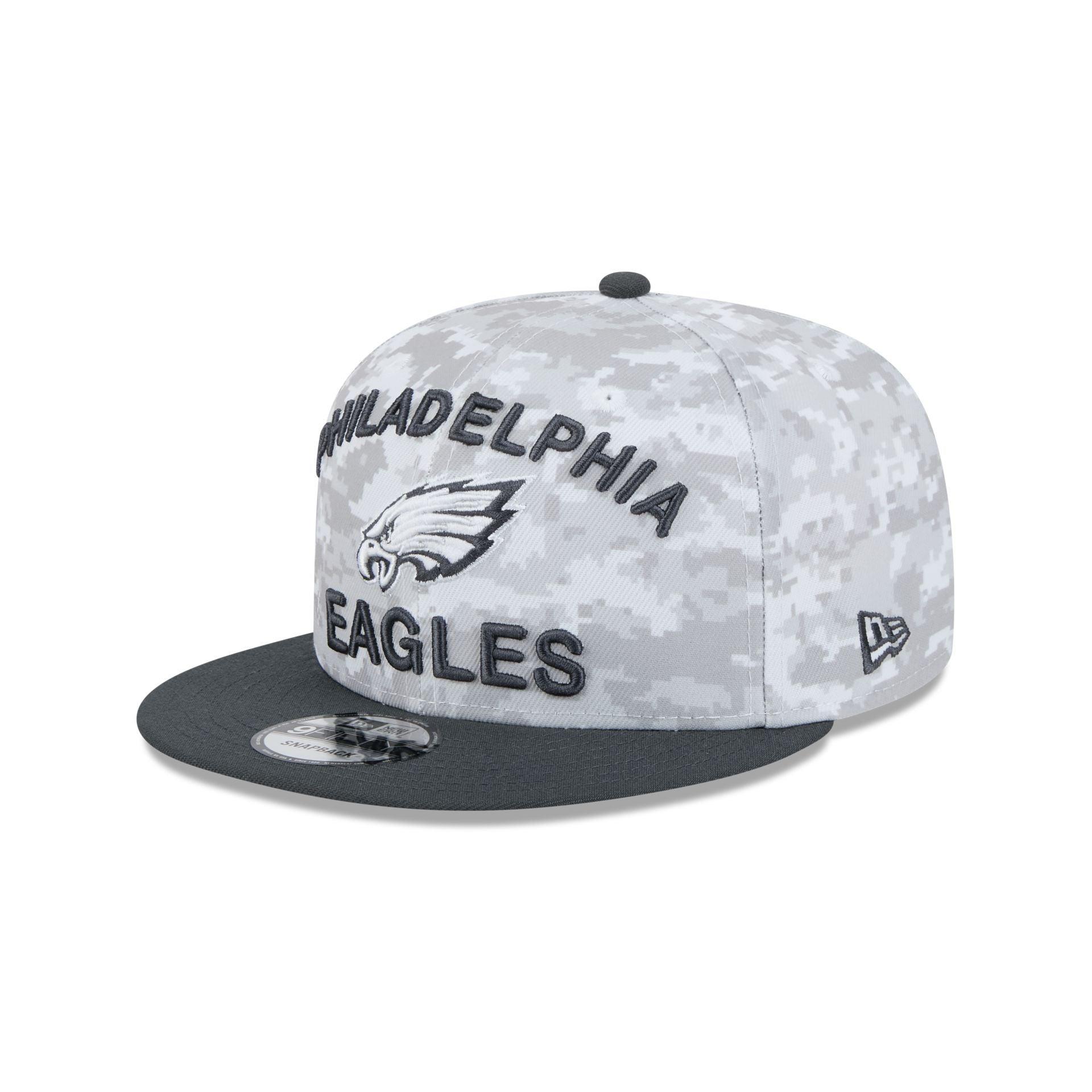 Philadelphia Eagles 2024 Salute to Service 9FIFTY Snapback Hat Male Product Image