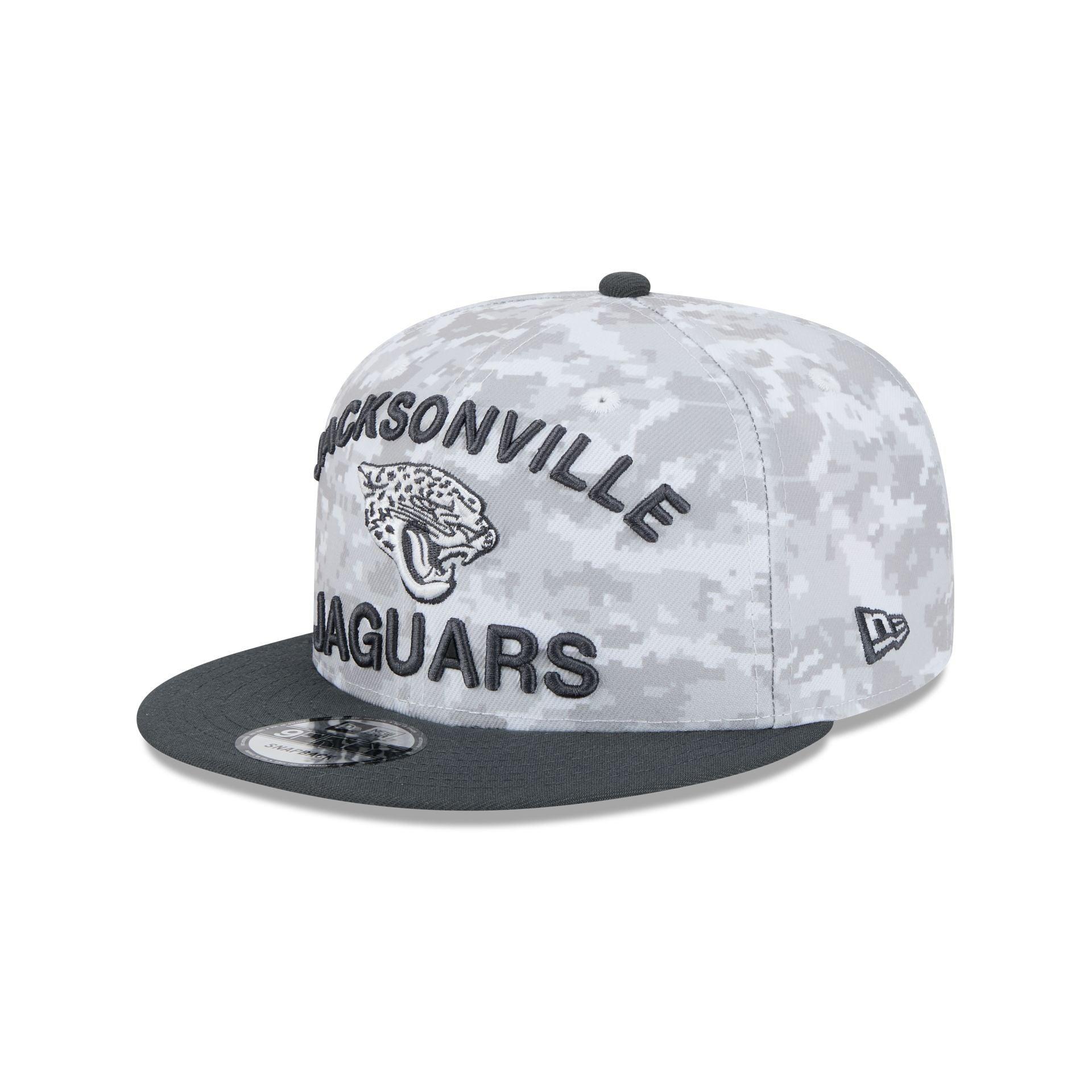 Jacksonville Jaguars 2024 Salute to Service 9FIFTY Snapback Hat Male Product Image