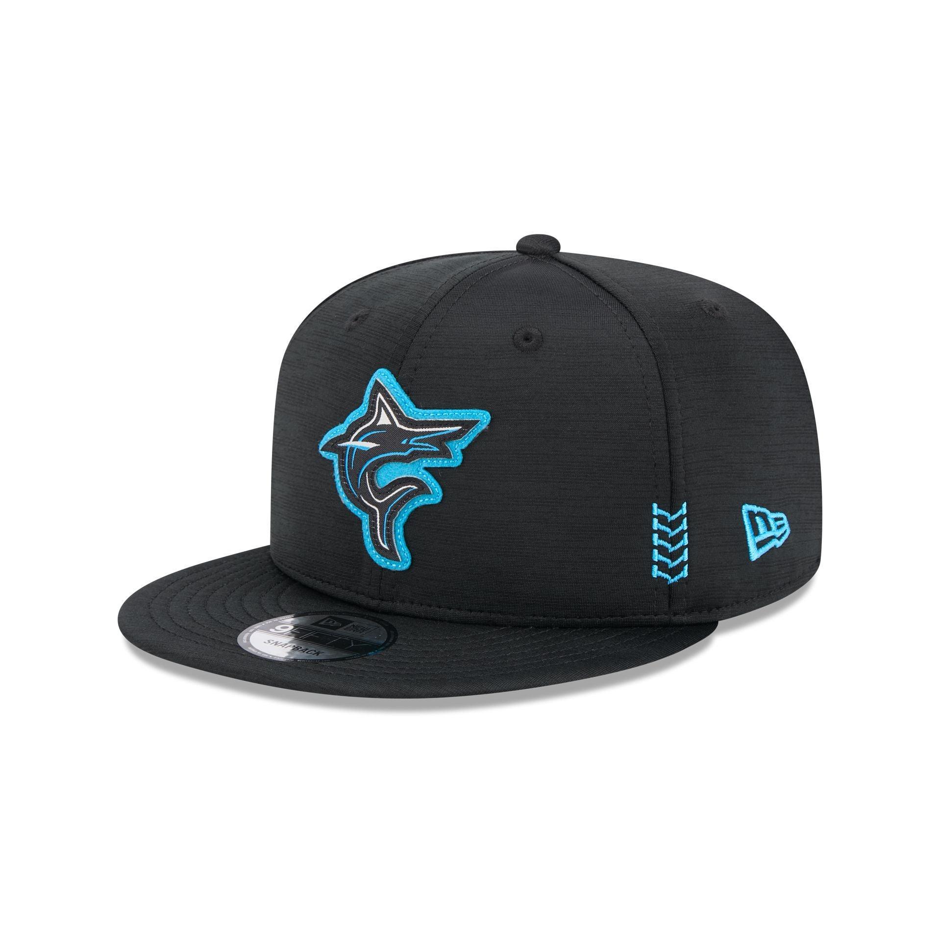 Miami Marlins 2024 Clubhouse 9FIFTY Snapback Hat Male Product Image