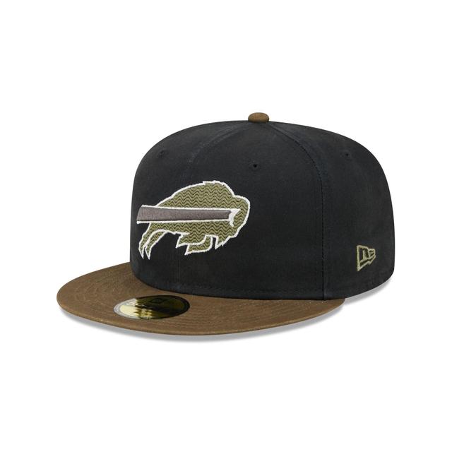 Buffalo Bills Quilted Logo 59FIFTY Fitted Hat Male Product Image